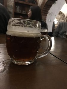 Cerveza en Praga