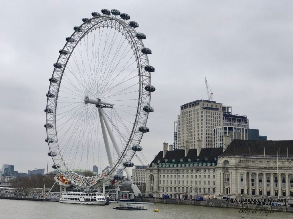Miradores de Londres London eye