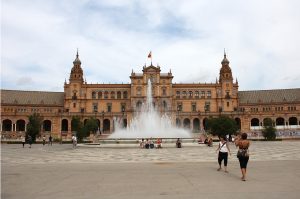 Plaza España en Sevilla