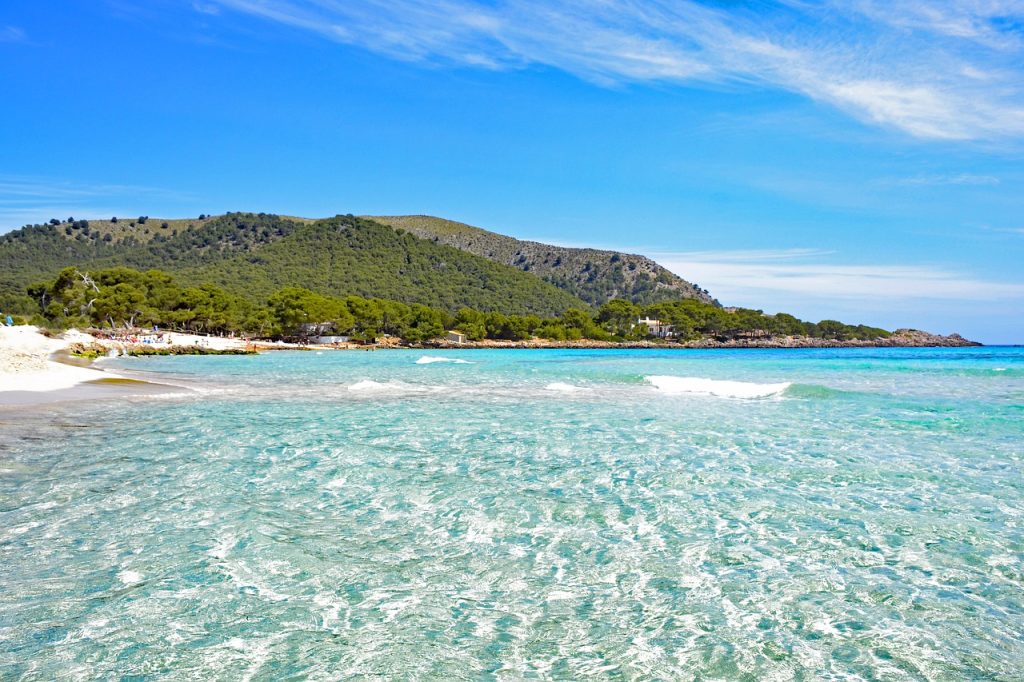 Cala agulla, Mallorca y Islas baleares.